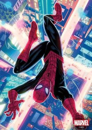spidey-inverted-pose-official-spiderman-poster Photographic Paper