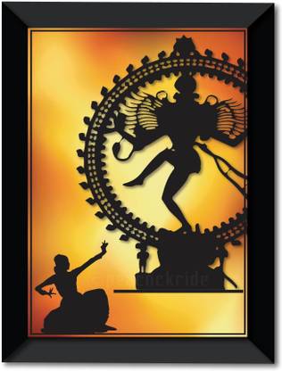 Natarajar I Bharatanatyam Dance I The King of Dance I Wall Frame A3 Fine Art Print