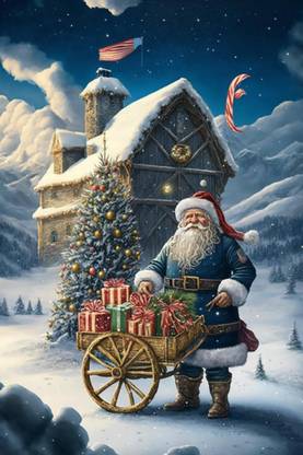 Christmas Poster_6955 Fine Art Print