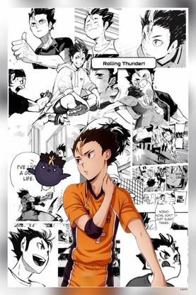 Nishinoya Yuu Haikyuu Matte Finish Poster P-14255 Paper Print