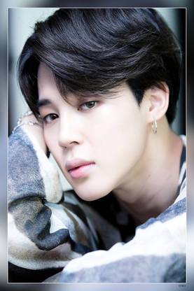 Jimin Bts Matte Finish Poster P-15441 Paper Print