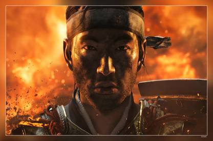 Video Game Ghost Of Tsushima Hd Matte Finish Poster Paper Print