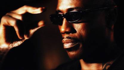 blade actor face wesley snipes sunglasses Wall Poster Print on Art Paper 13x19 Inches Paper Print