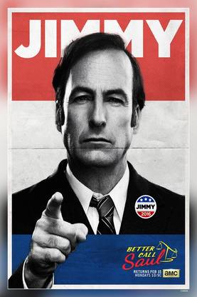 Better Call Saul Tie Dress Shirt Matte Finish Poster P-13856 Paper Print