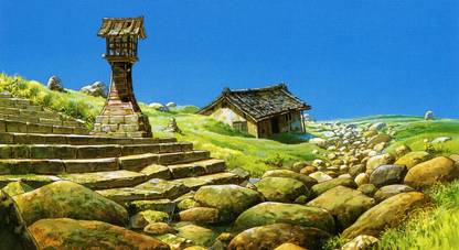 Spirited Away Studio Ghibli Kazuo Oga Highres Wide Sky Matte Finish Poster Paper Print