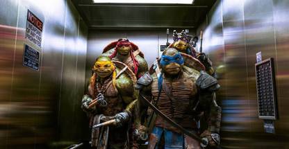 Movie Teenage Mutant Ninja Turtles (2014) ON FINE ART PAPER HD QUALITY WALLPAPER POSTER Fine Art Print