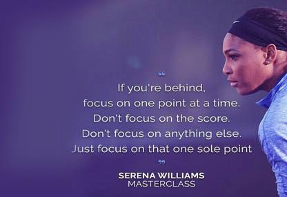 Poster Serena Williams Quotes sl-10156 (Wall Poster, 13x19 Inch, Matte Paper, Multicolor) Fine Art Print