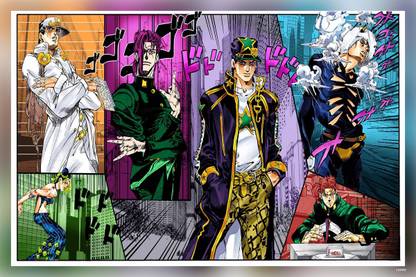 Jojo'S Bizarre Adventure: Eyes Of Heaven - A Japanese Series Matte Finish Poster Paper Print