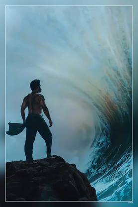 Komaram Bheem Ntr Earth Jr Ntr Jr Ntr Komarambheem People Star Tarak Matte Finish Poster Paper Print