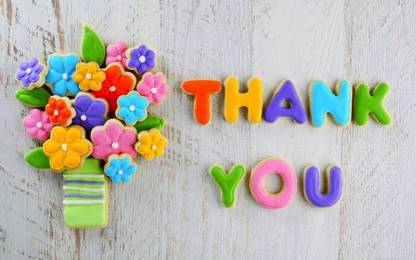 FOR YOU WISH THANK YOU HD WALLPAPER FINE ART PAPER Fine Art Print