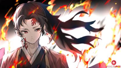 Yoriichi Demon Slayer Poster/Sticker for wall Canvas Art