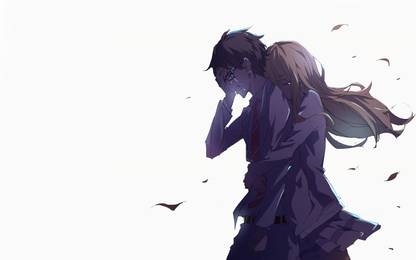 Poster Anime Your Lie In April Kaori Miyazono sl-14041 (Wall Poster, 13x19 Inches, Matte Paper, Multicolor) Fine Art Print
