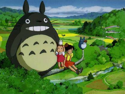 Tonari No Totoro Studio Ghibli Tagme Matte Finish Poster Paper Print