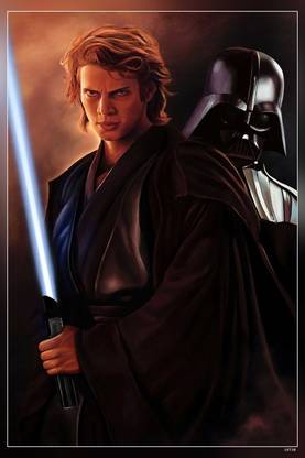Star Wars Anakin Skywalker Darth Vader Sith Star Wars Matte Finish Poster Paper Print