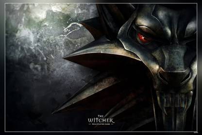 The Witcher : Wild Hunt Video Game Matte Finish Poster Paper Print