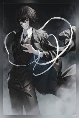 Dazai Osamu Bungou Stray Dogs Matte Finish Poster P-14727 Paper Print
