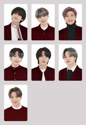 bts photocards set of 7 cards with lots of freebies Photographic Paper