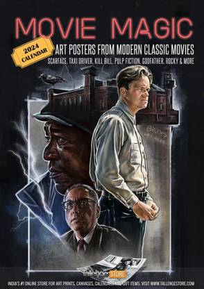 2024 Wall Calendar - Movie Magic - Hollywood Pictures Paper Print