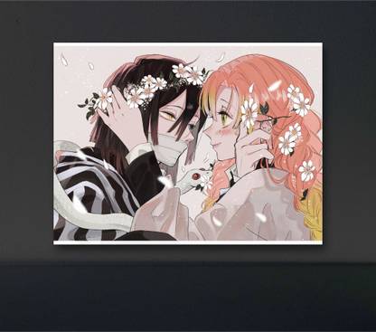 DEMON SLAYER I OBANAI IGURO & MITSURI KANROJI 3D Poster