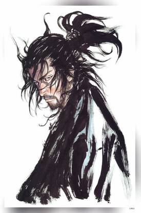 Miyamoto Musashi Vagabond Matte Finish Poster Paper Print