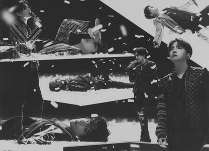 Bts Matte Finish Poster Paper Print