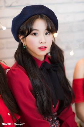 asian k pop women twice chaeyoung wallpaper Paper Print