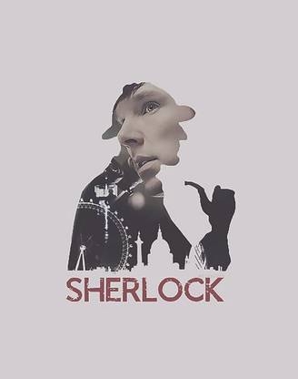 Mysteries Unveiled: Sherlock Holmes Poster Collection:Printed by WK on 300gsm US Imported Paper with Gloss Lamination (Unframed) With 3M Orginal Double Side Tape for Easily Stick Photographic Paper