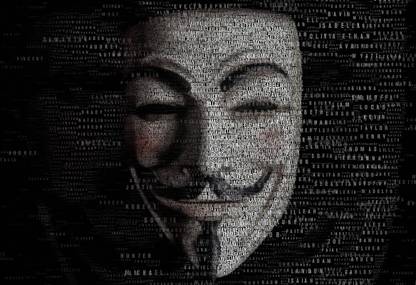 Poster Poster Anonymous sl-14891 (LARGE Poster, 36x24 Inches, Banner Media, Multicolor) Fine Art Print