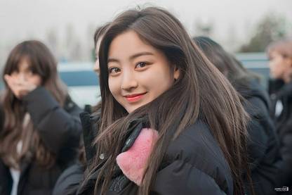 twice jihyo twice k pop wallpaper Paper Print