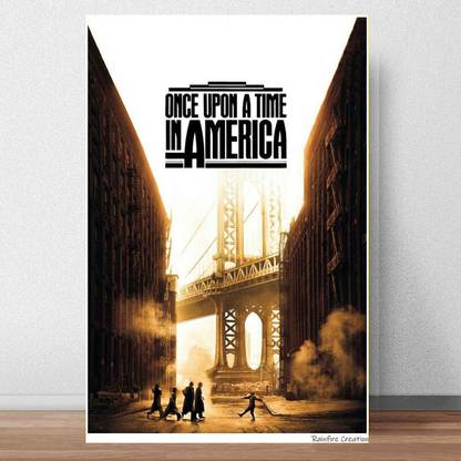 Once Upon a Time in America Poster 300 GSM 12x18 Unframed RFCP-679 Paper Print