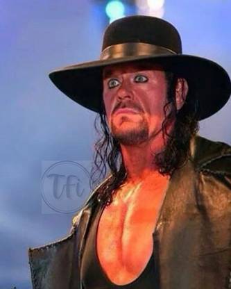 WWE Superstar Poster (The Undertaker) | Unframed | With Self Adhesive Tape| HD Prints Poster | Size - 12 X 18 Inches | Poster 2062 Paper Print