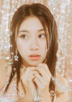 twice twice chaeyoung k pop asian son chaeyoung wallpaper Paper Print