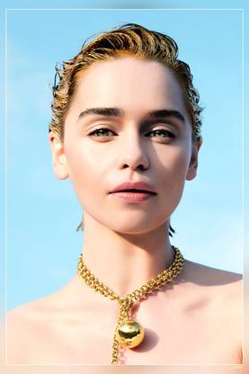 Emilia Clarke Matte Finish Poster Paper Print