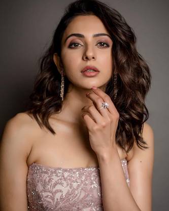 rakul preet singh poster Multicolor Photo Paper Print Poster Photographic Paper 18 inch X 12 inch, Rolled Photographic Paper