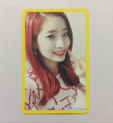 TWICE Knock Knock Ver A Official Photocard 1 PC Dahyun / Da Hyun Paper Print