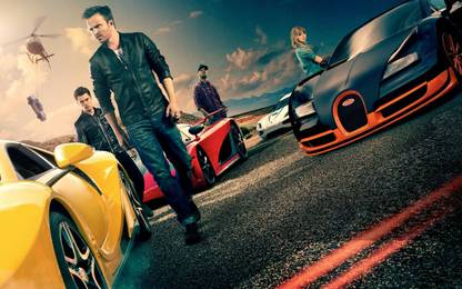 Poster Need For Speed Movie Aaron Paul Bugatti Veyron Gta Spano Koenigsegg Agera Sl-16210 (Wall Poster, 13x19 Inches, Matt Paper) Fine Art Print