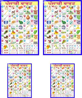 PUNJABI CHART Paper Print