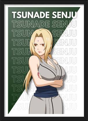 Tsunade Senju 106 | Naruto Shippuden Framed posters | Anime Frames Paper Print