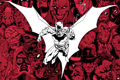 Batman Villain Poster 18 x 12 inch 300 GSM Paper Print