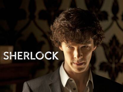 Poster Tv Show Sherlock Sherlock Holmes Benedict Cumberbatch Bbc Actor Man sl-7679 (Wall Poster, 13x19, Matte Paper, Multicolor) Fine Art Print