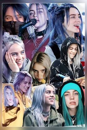 Billie Eilish Matte Finish Poster P-4922 Paper Print