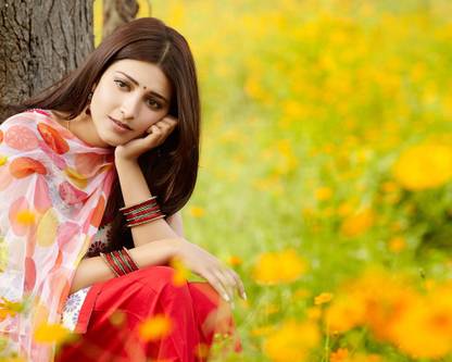 Shruti Hassan Poster Multicolor Photo Paper Print Poster Photographic Paper