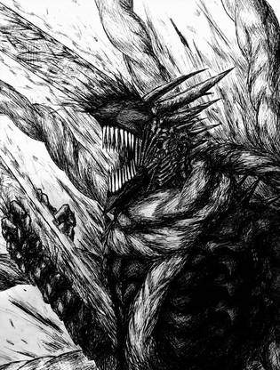 Chainsaw Man Anime Matte Finish Poster Paper Print
