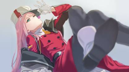 Darling In The Fran XX Zero Two Hiro Zero Two Matte Finish Poster Print Paper Print