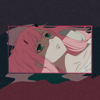 Darling In The Fran XX Zero Two Hiro Zero Two Matte Finish Poster Print Paper Print