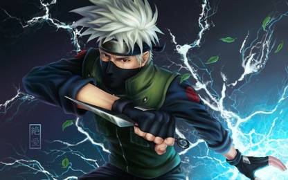 Poster Naruto Hatake Kakashi Solo Gloves sl-17920 (Large Poster, 36x24 Inches, Banner Media) Fine Art Print