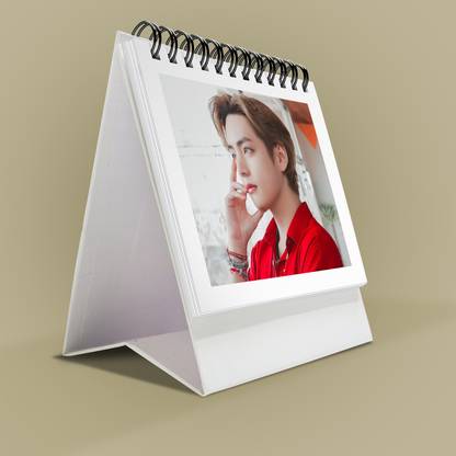 BTS ( Bangtan Boys ) Desk Photo Album ( Set of 1 ) 24 Photos Front-Back Photographic Paper