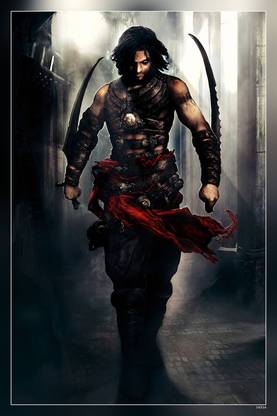 Prince Of Persia Warrior Within Video Games Prince Of Persia Matte Finish Poster P-14316 Paper Print