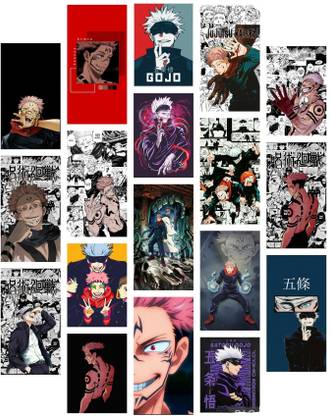 Gojo jujutsu kaisen poster card for wall decor Photographic Paper