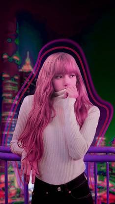 asian k pop blackpink lisa blackpink wallpaper Paper Print